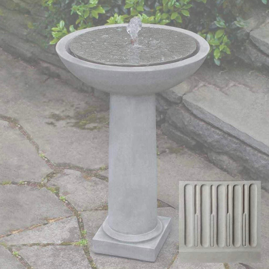 Cirrus Birdbath