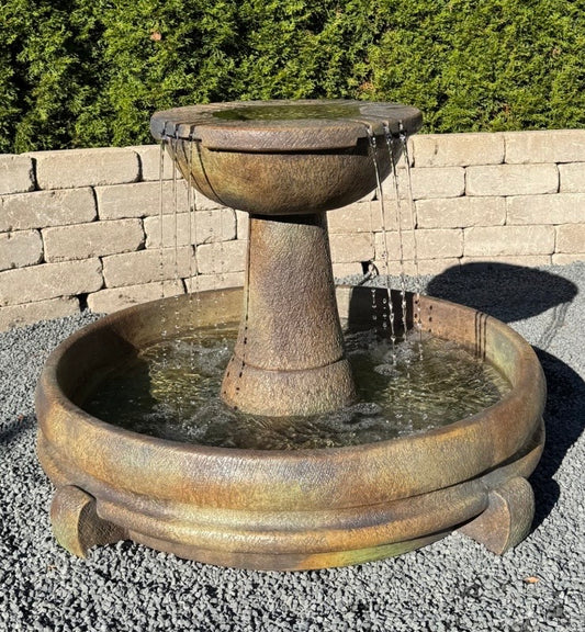 Overflowing Spill Dish